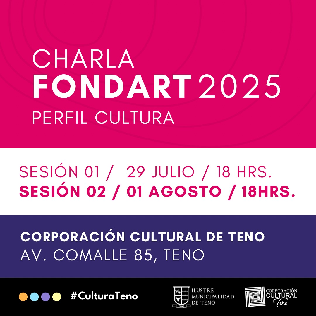 Charla sobre Fondart 2025